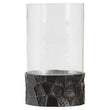 Akola Large Hurricane Hammered Candle Holder