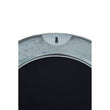 Akola Nickle Finish Round Wall Mirror