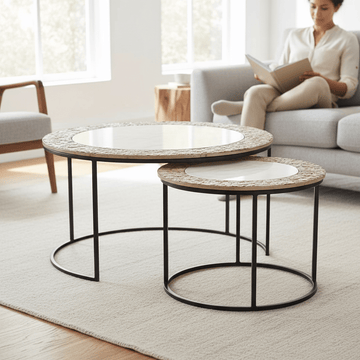 Akola Set Of 2 Nesting Coffee Tables