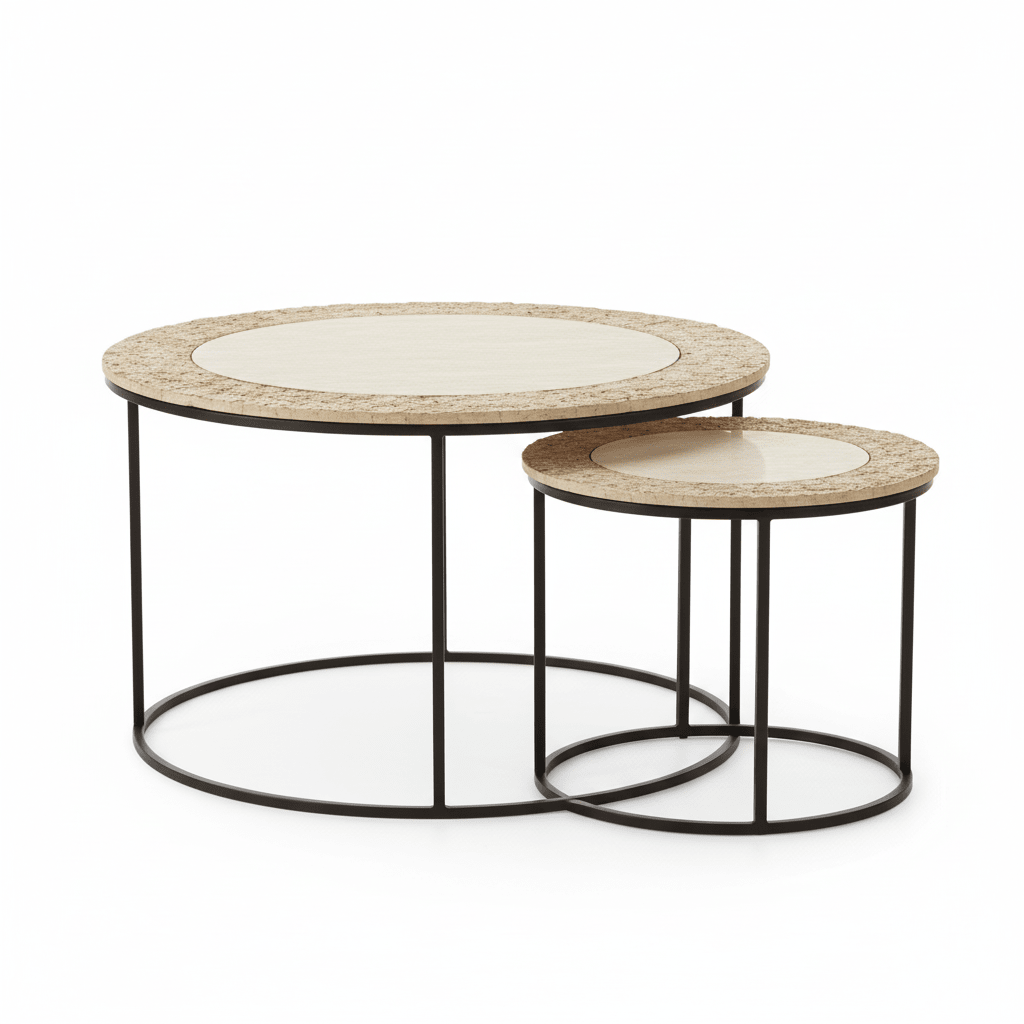 Akola Set Of 2 Nesting Coffee Tables