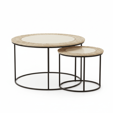 Akola Set Of 2 Nesting Coffee Tables