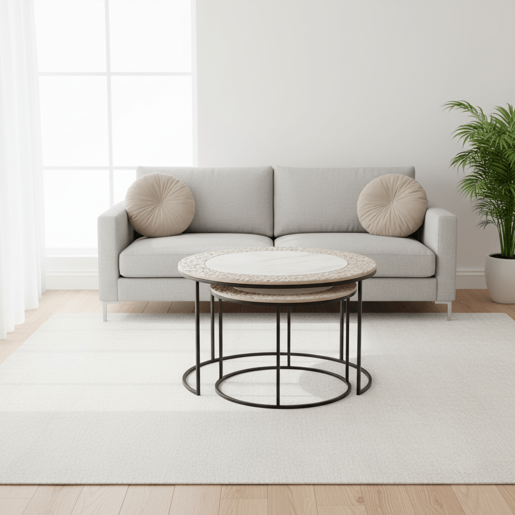 Akola Set Of 2 Nesting Coffee Tables