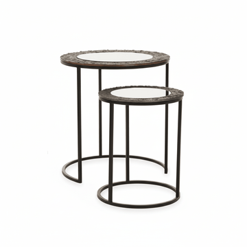 Akola Set Of 2 Round Nesting Tables