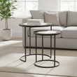 Akola Set Of 2 Round Nesting Tables