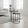 Akola Set Of 2 Round Nesting Tables