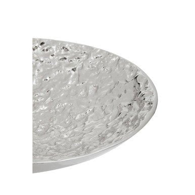 Akola Silver Textured Decorative Bowl