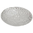 Akola Silver Textured Decorative Bowl