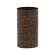 Akola Small Antique Gold Metal Vase