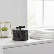 Akola Small Trinket Box In Black And Gold