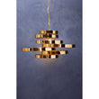 Alana 5 Bulb Gold Finish Pendant Lamp