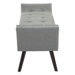Alea Grey Fabric Bench