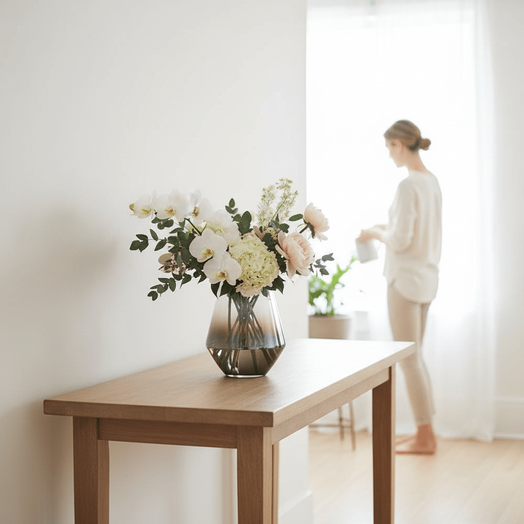 Alexa Ombre Large Glass Vase