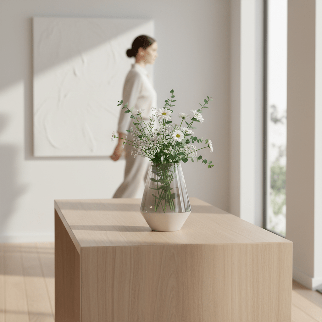 Alexa Ombre Small Glass Vase