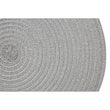 Alice Round Silver Thread Woven Placemat