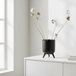 Alina Black Vase
