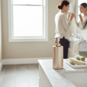 Allegra 200ml Champagne Finish Soap Dispenser