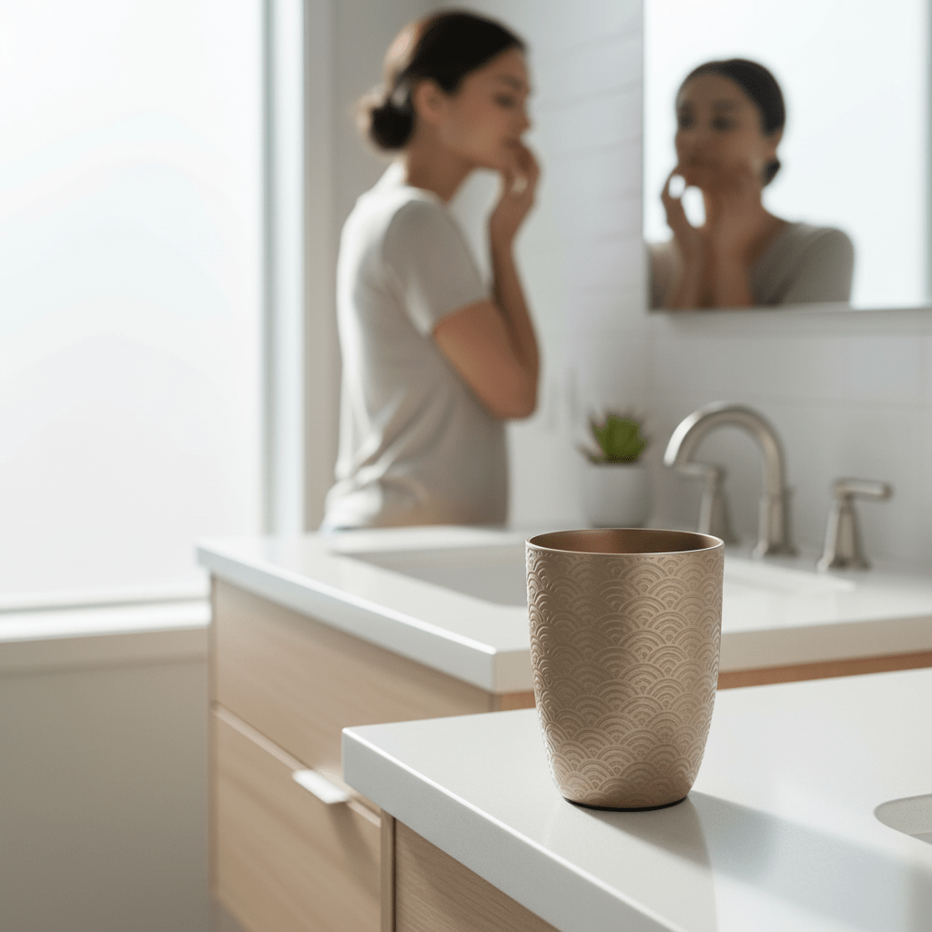 Allegra Aluminium Bathroom Tumbler