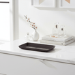 Allegra Aluminium Dark Bronze Finish Tray