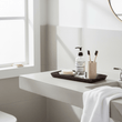 Allegra Aluminium Dark Bronze Finish Tray