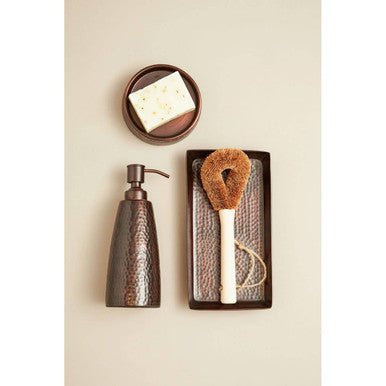 Allegra Aluminium Dark Bronze Finish Tray