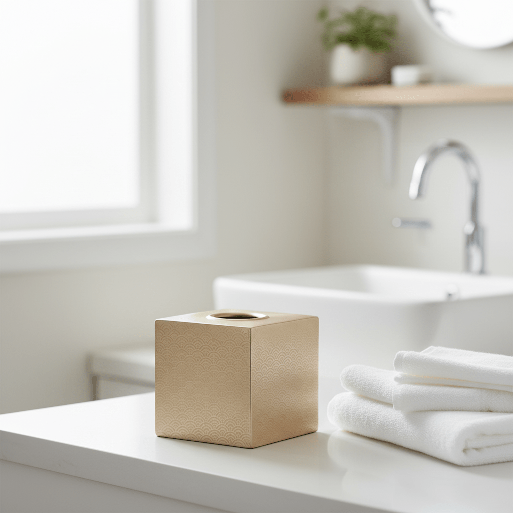 Allegra Aluminium Tissue Box
