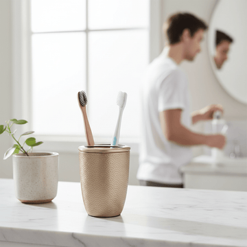 Allegra Aluminium Toothbrush Holder