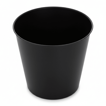 Allegra Black Stainless Steel Waste Bin