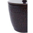 Allegra Bronze Finish Metallic Bathroom Jar