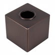 Allegra Bronze Finish Tissue Box