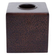 Allegra Bronze Finish Tissue Box