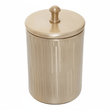 Allegra Champagne Finish Bathroom Jar