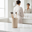 Allegra Champagne Finish Toothbrush Holder
