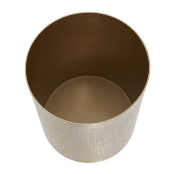 Allegra Champagne Finish Waste Bin