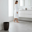 Allegra Dark Bronze Finish Waste Bin