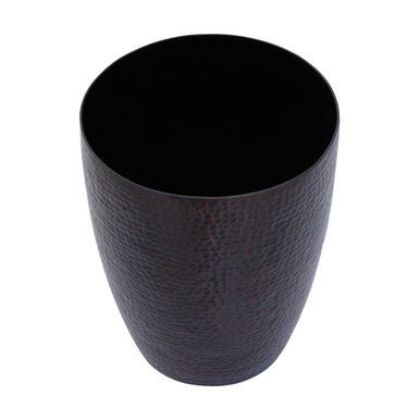 Allegra Dark Bronze Finish Waste Bin