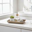 Allegra Etched Detail Aluminium Tray