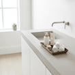 Allegra Etched Detail Aluminium Tray