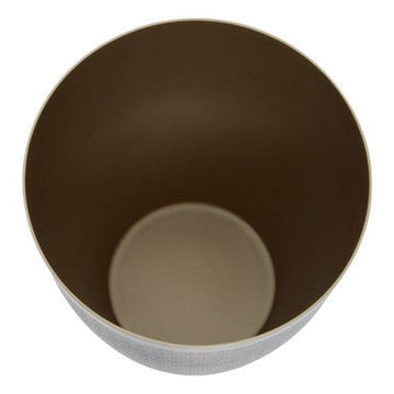 Allegra Etched Detail Aluminium Waste Bin