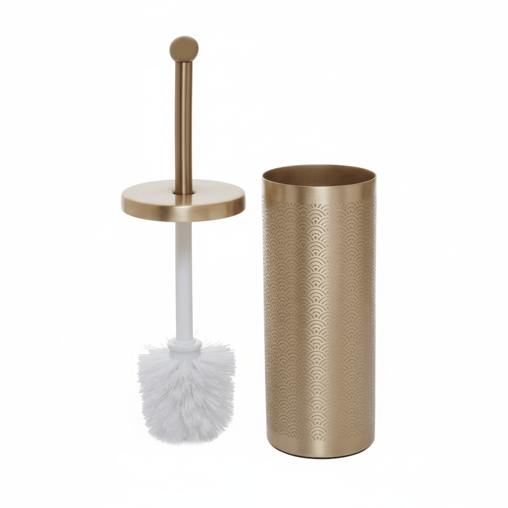 Allegra Etched Detail Toilet Brush