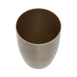Allegra Etched Metallic Bathroom Tumbler
