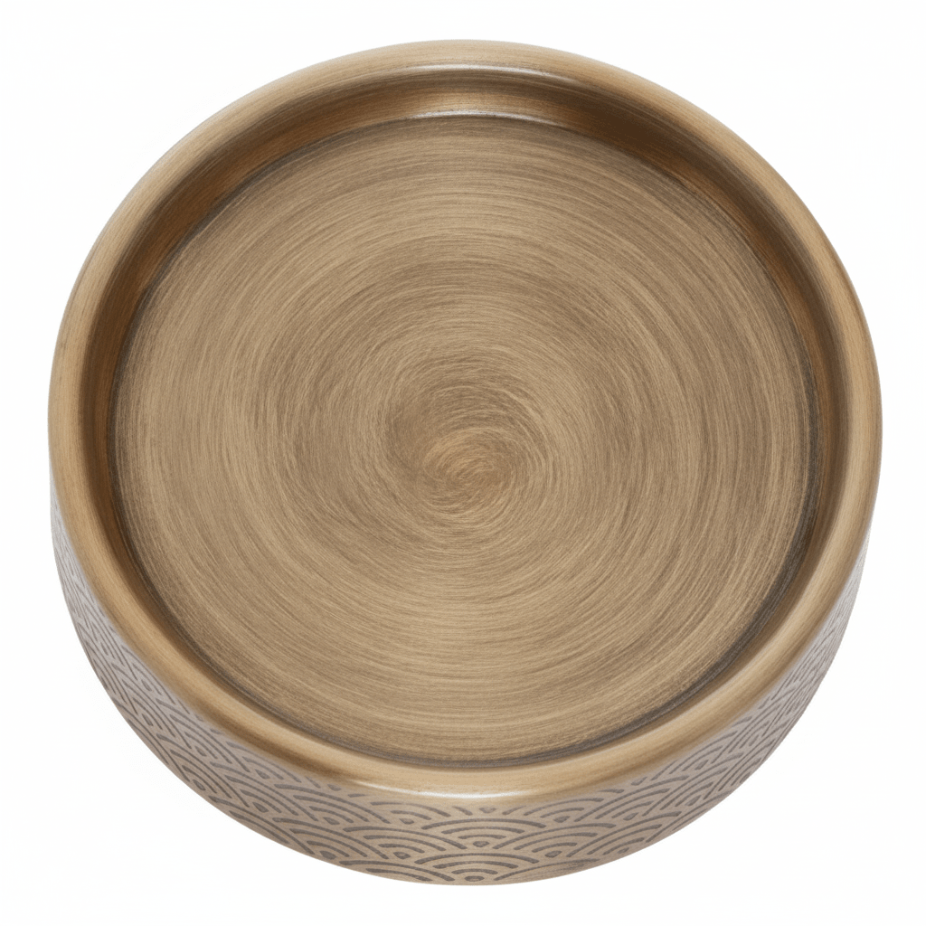 Allegra Etched Metallic Soap Dish