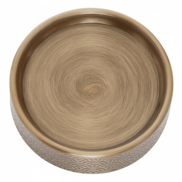 Allegra Etched Metallic Soap Dish