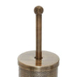 Allegra Etched Metallic Toilet Brush