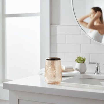 Allegra Glass Bathroom Tumbler