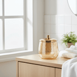 Allegra Glass Bathtoom Jar
