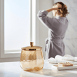 Allegra Glass Bathtoom Jar
