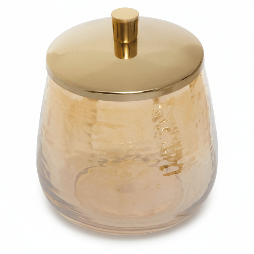 Allegra Glass Bathtoom Jar