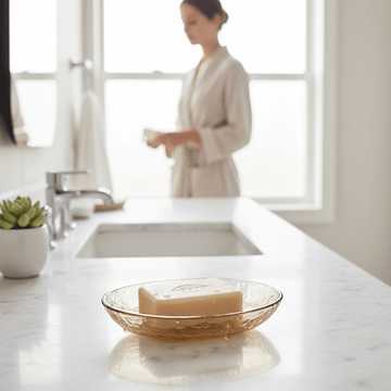 Allegra Glass Soap Dish