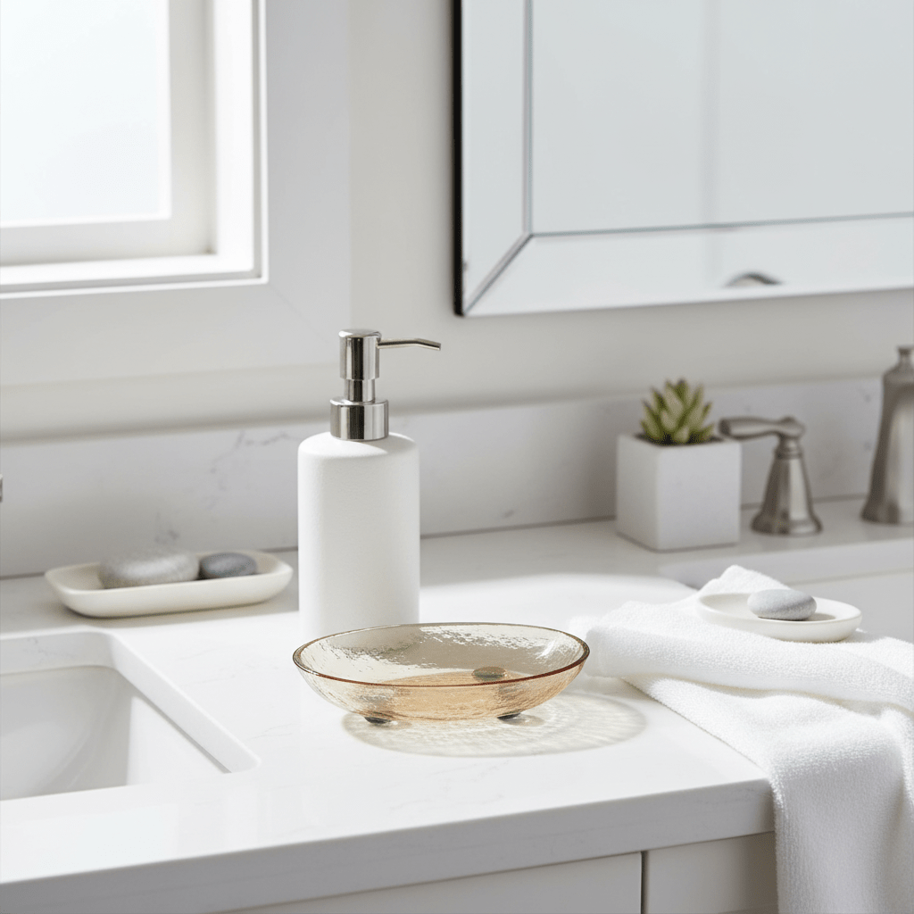 Allegra Glass Soap Dish