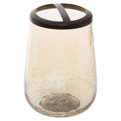 Allegra Glass Toothbrush Holder